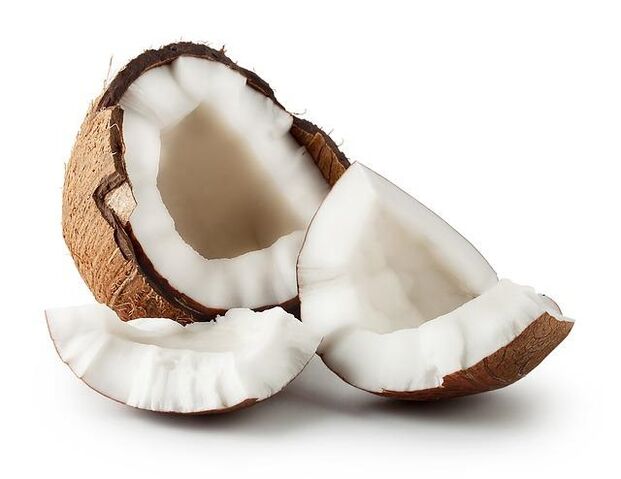 Coconut oil is contained in the Keramin cream